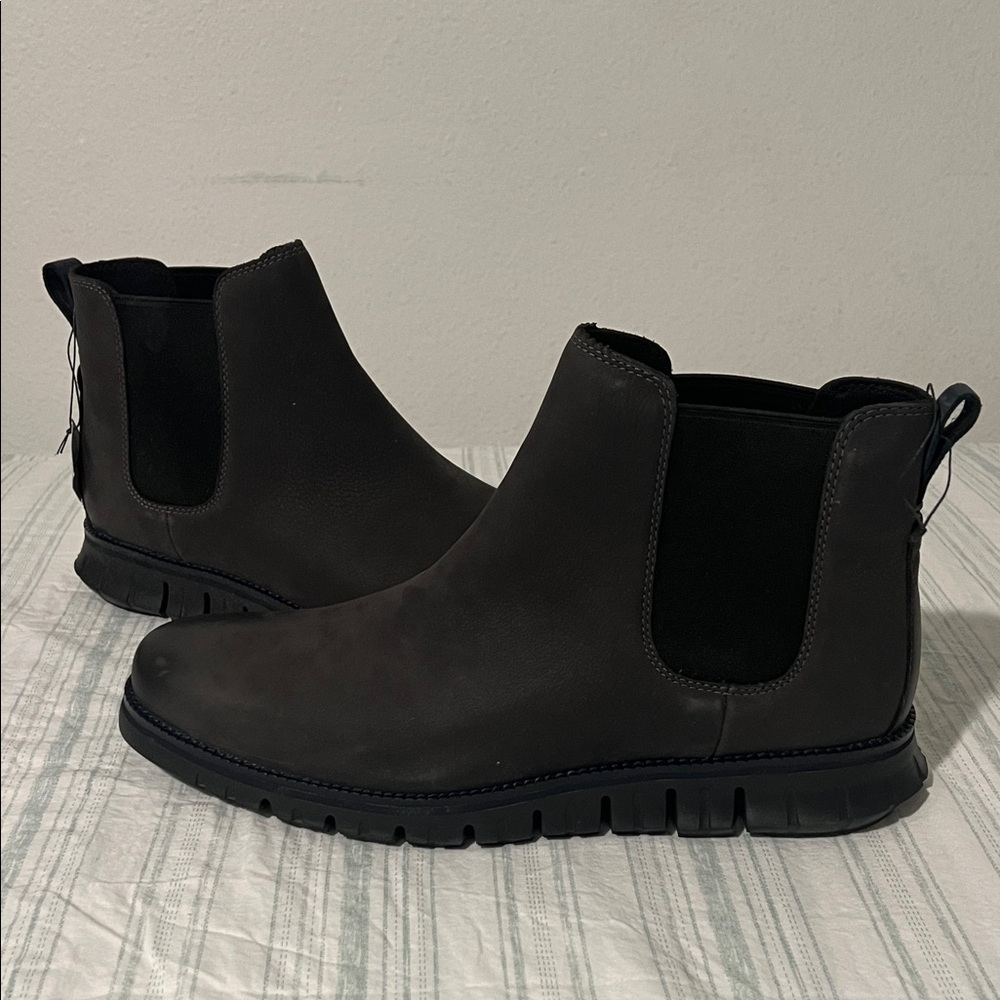 Cole Haan boots Zero Grand Grey brand new